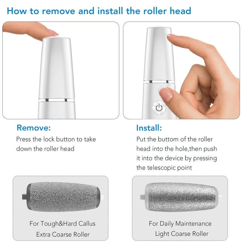 Last Day 49% OFF！Electric Feet Callus Remover