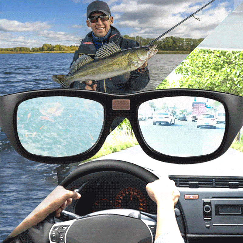 Smart Photochromic Polarized Sunglasses