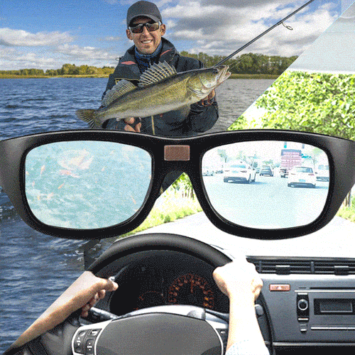 Smart Photochromic Polarized Sunglasses