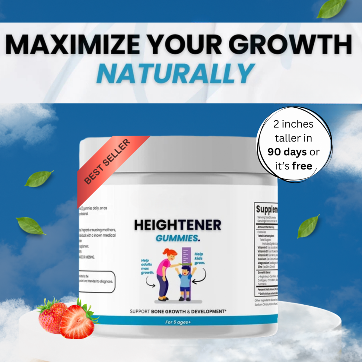 Ateticime Heightener Gummies