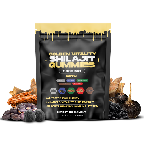 Ateticime Shilajit Gummies（Mixed Packaging Of Old And New）