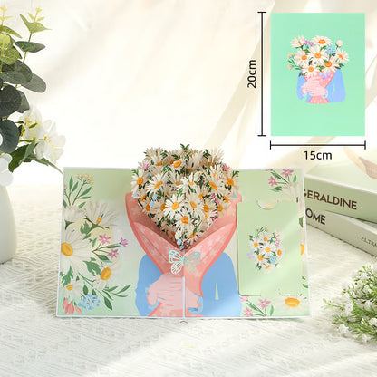 🌼💌Forever Bloom 3D Flower Card, A Gift That Never Fades
