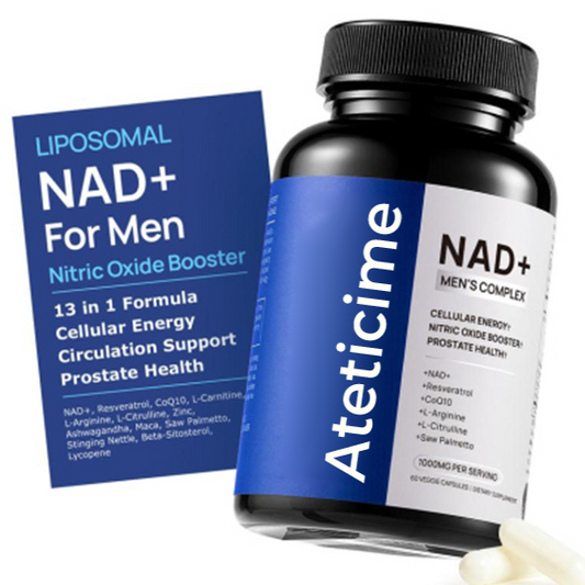 Ateticime NAD+ for Men & Magnesium Complex - Natural Energy, Balance & Recover