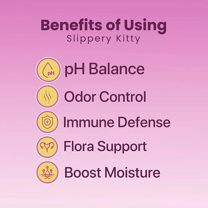 Slippery Kitty Feminine Probiotic + Moisture Gummies