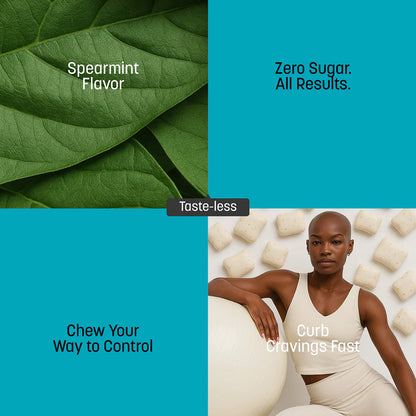 Tasteless Gymnema Chewing Gum – Sugar Cravings Control, Vegan Friendly