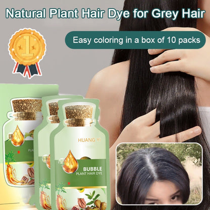 Natural Plant Hair Dye & BUY 5 GET 5 FREE & Free Shipping