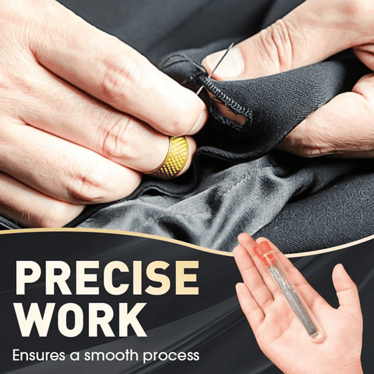 36PCS Big Eye Steel Needles, DIY Sewing & Quilting Kit for Handmade Projects