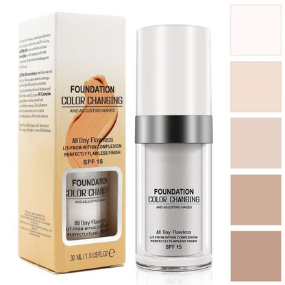 Colour Changing Mature Skin Foundation