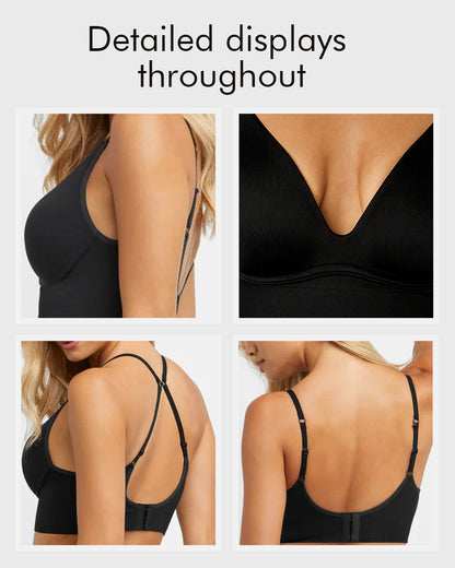 Deep V wireless Lift Bralette