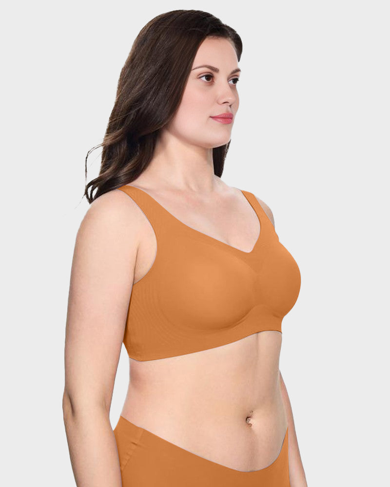 Cooling Wire-Free Antibacterial Minimizer Bra