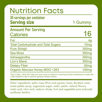 Ateticime 4-in-1 Vitality Gummies