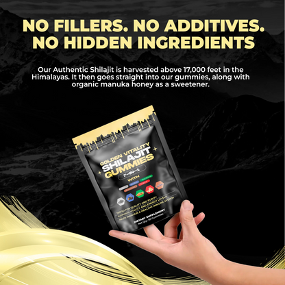 Ateticime Shilajit Gummies（Mixed Packaging Of Old And New）