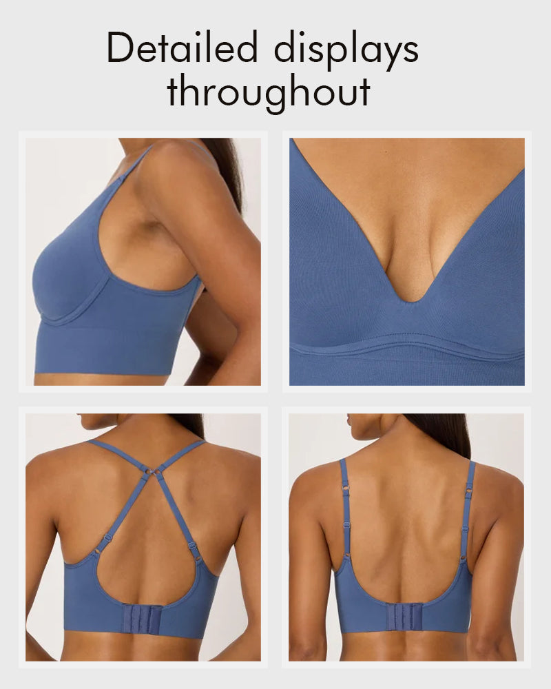 Deep V wireless Lift Bralette