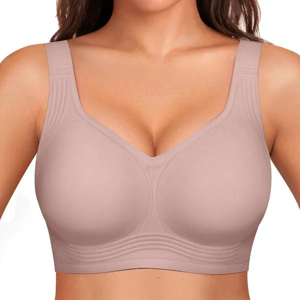 Comfortable Wireless Full Coverage Jelly Smoothing Bra