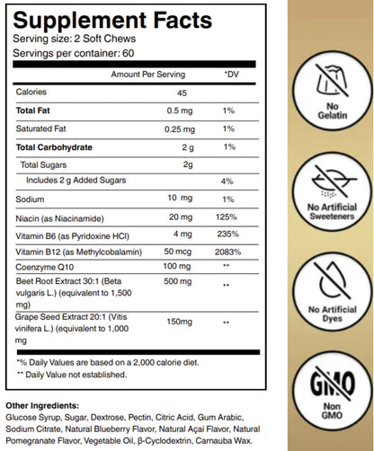 Ateticime Beet Chews