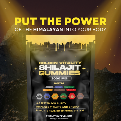 Ateticime Shilajit Gummies（Mixed Packaging Of Old And New）