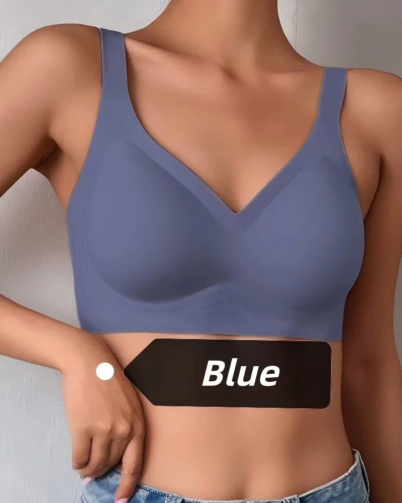 Comfortable Wireless Full Coverage Jelly Smoothing Bra