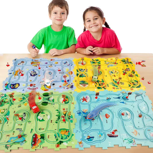 Kids Car TrackSet