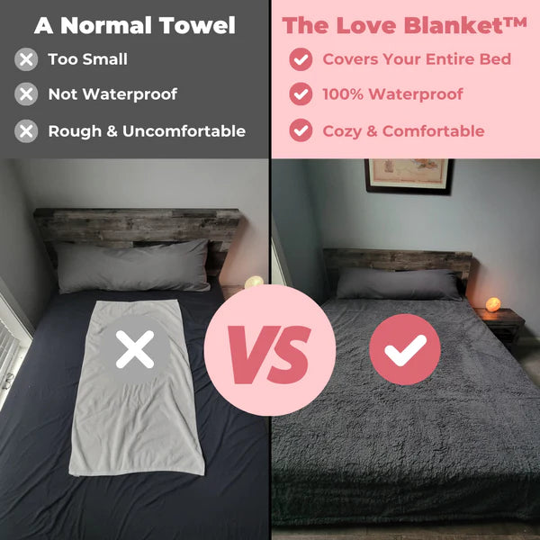 The Love Blanket™ -Waterproof Intimacy Blanket