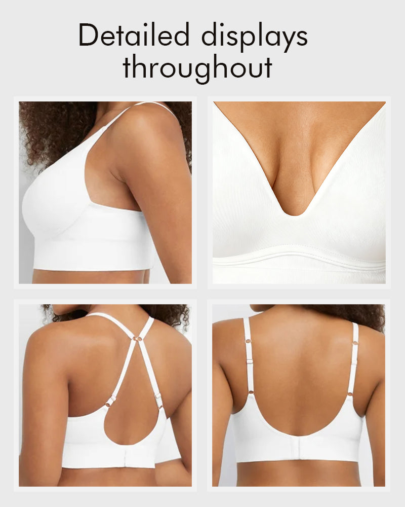 Deep V wireless Lift Bralette