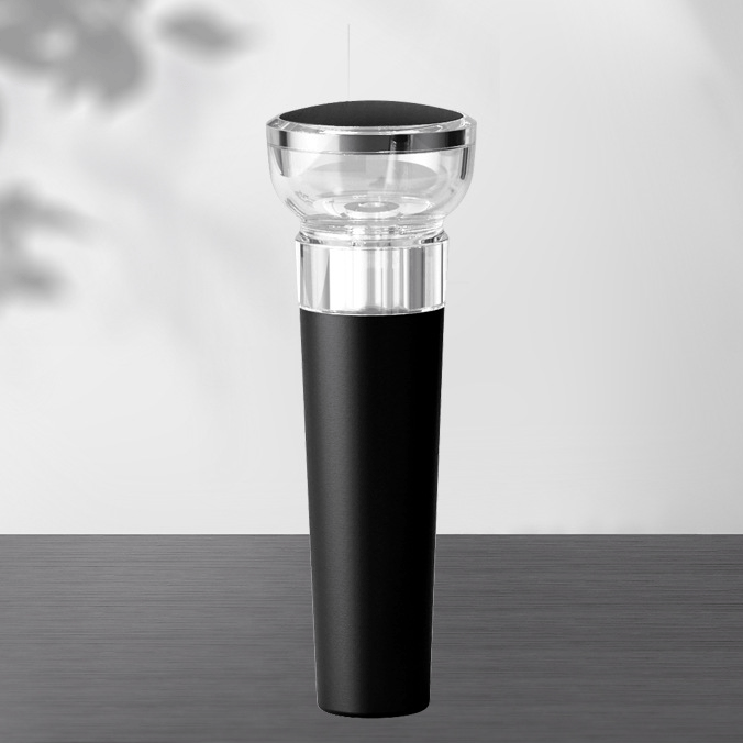 Air pressure wine corkscrew