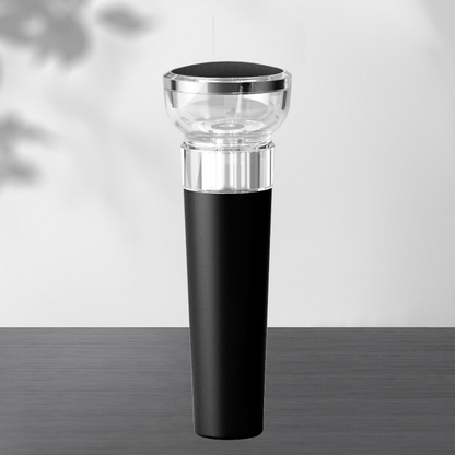 Air pressure wine corkscrew