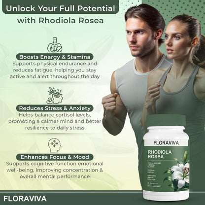 Floraviva Rhodiola Rosea Capsules