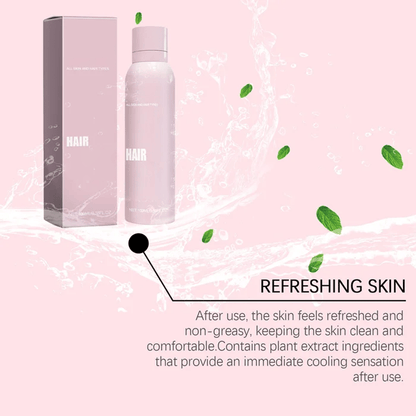 Hair Identifier Spray For Face Shaving Skin Body