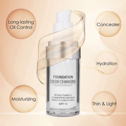 Colour Changing Mature Skin Foundation