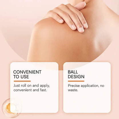 Organic Castor Oil With Rose Quartz Roller