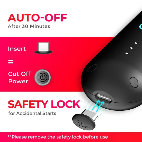 Cordless straightening and curling brush 2 in 1