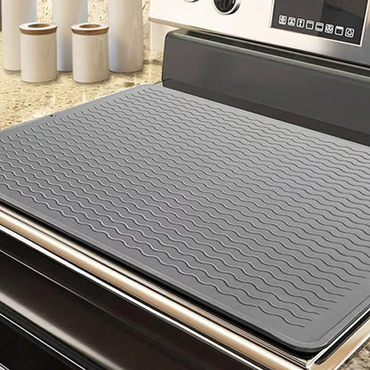 500°F/220°C Heat-Resistant Silicone Stove Cover Mat & Utensils
