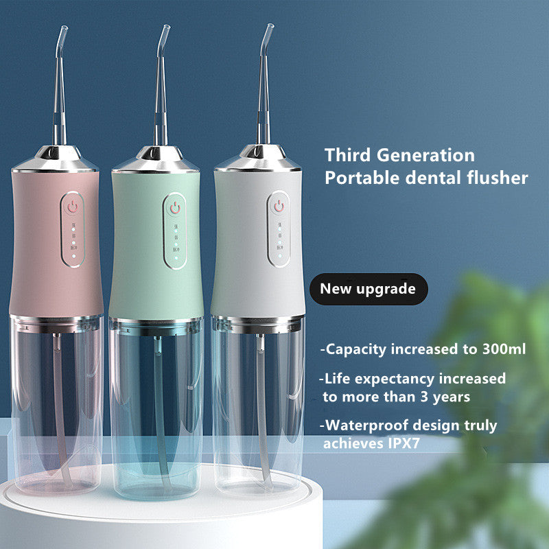PORTABLE ORAL IRRIGATOR WATER FLOSSER