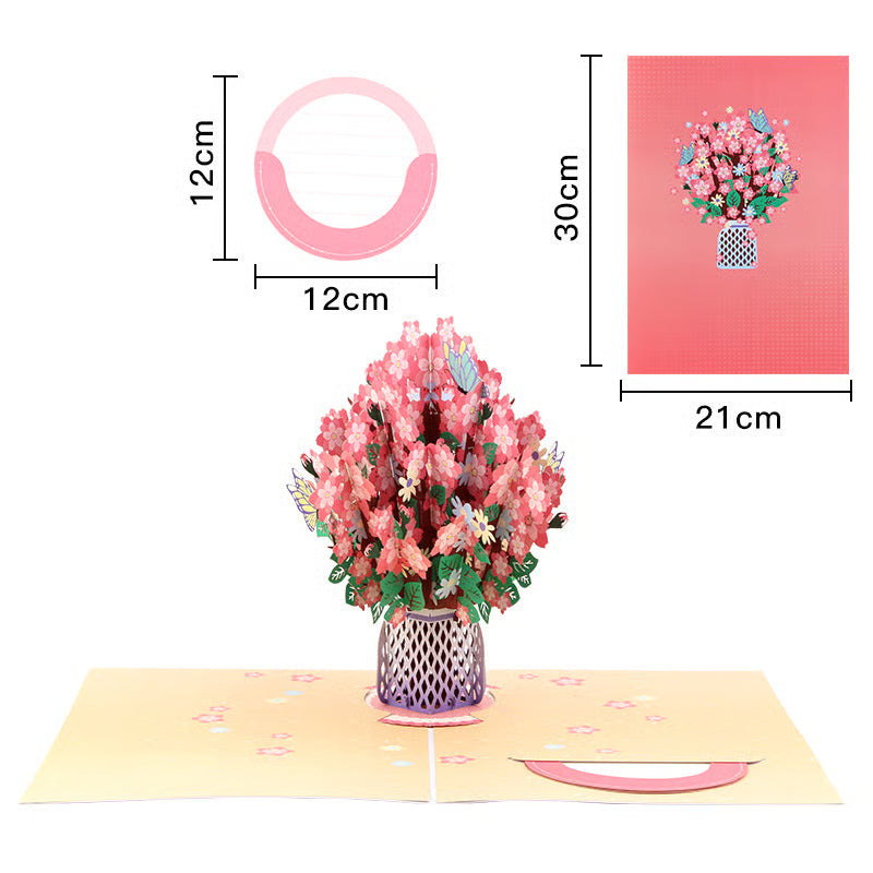 🌼💌Forever Bloom 3D Flower Card, A Gift That Never Fades