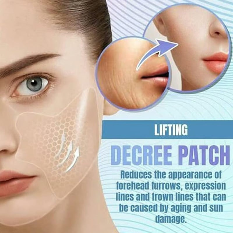 5Pairs Face Nutrition Wrinkle Removal Lift Sticker