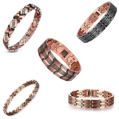 Copper magnetic bracelet——Relieve fatigue and promote blood circulation✨